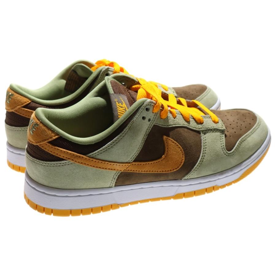 Nike Dunk Low スニーカー ダスティオリーブ/ブラウン/イエロー NIKE（ナイキ） DUNK LOW SE DUSTY OLIVEUSTY OLIVE DH5360-300 ダンク