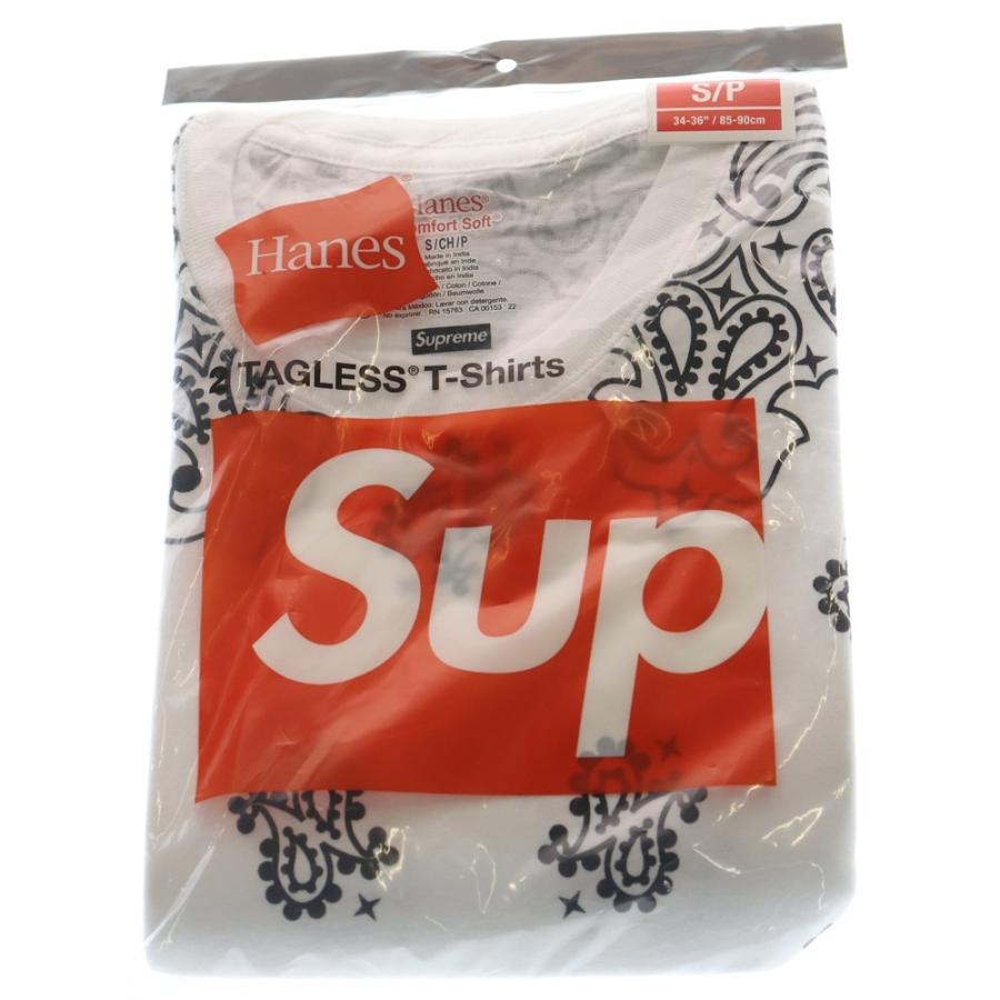 Supreme（シュプリーム） 22AW×Hanes Bandana Tagless Tee ヘインズ