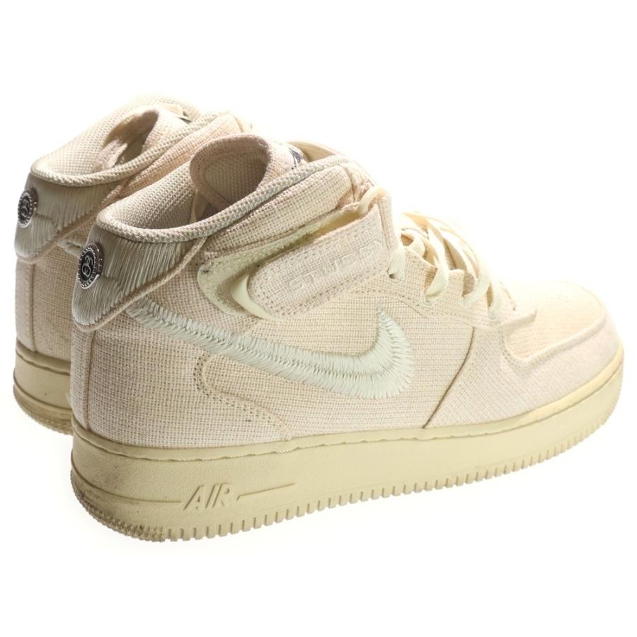 NIKE（ナイキ） ×STUSSY AIR FORCE1 '07 MID SP Fossil DJ7841-200