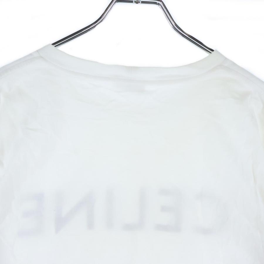 CELINE（セリーヌ） フロントロゴプリント 半袖クロップドTシャツ