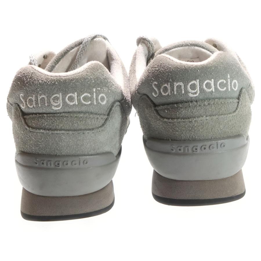 Sangacio サンガッチョ にゅ〜ず STEEL BLUE スウェード ローカット