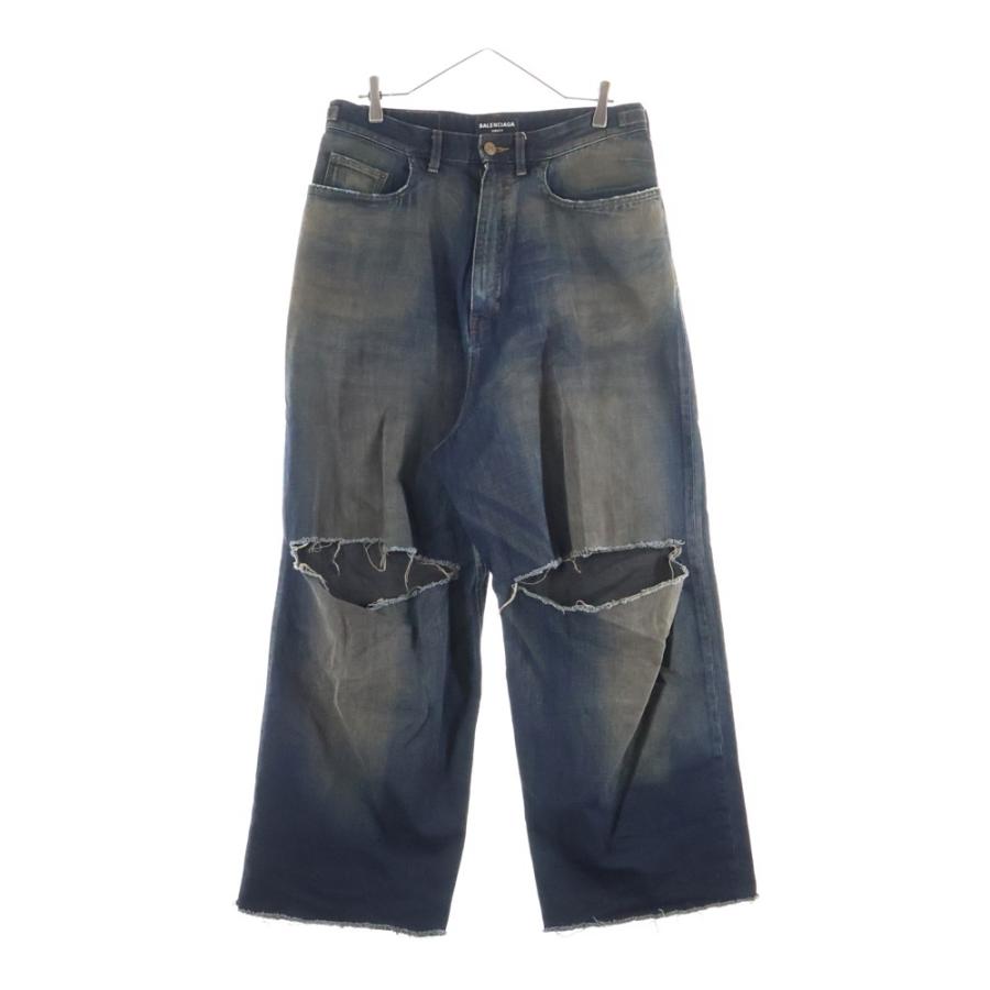 BALENCIAGA（バレンシアガ） 22AW Destroy Skate Denim Pants 697828