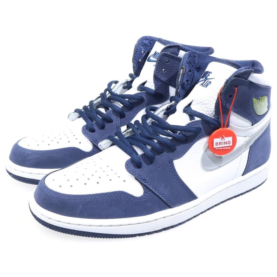 新品Nike Air Jordan 1 ネイビー/ホワイト ハイカットシューズ 9/14発売｜Nike Air Jordan 1 High OG 