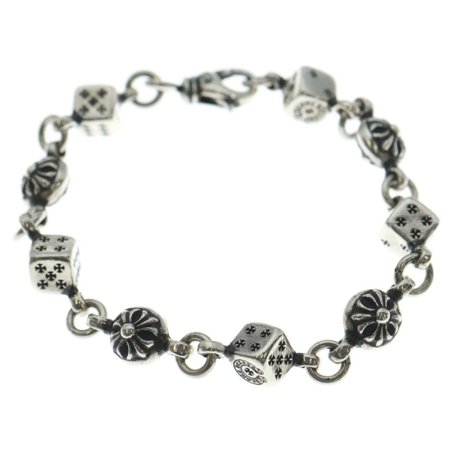 新品未使用 シルバー925 クロムハーツ風 ゴシッククロスブレスレット CHROME HEARTS（クロムハーツ） SML CROSS LINK スモールクロスリンク