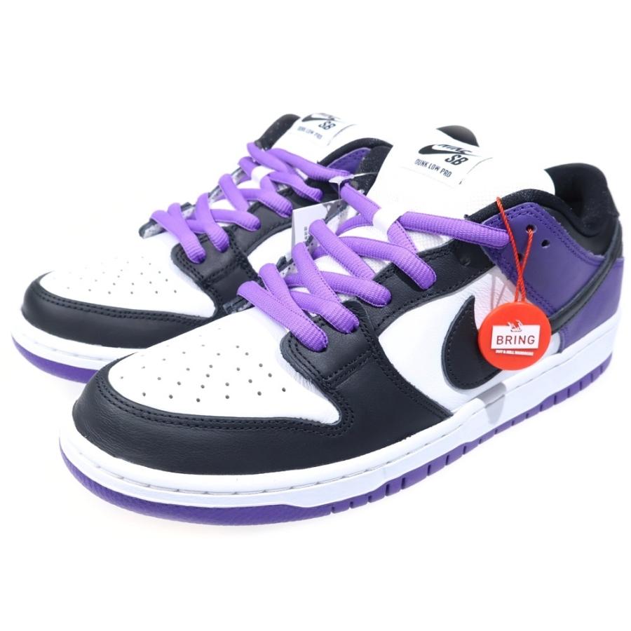 NIKE SB DUNK  27cmコートパープル タグ付き Nike SB NIKE ナイキエスビー DUNK LOW PRO COURT PURPLE BQ6817-500