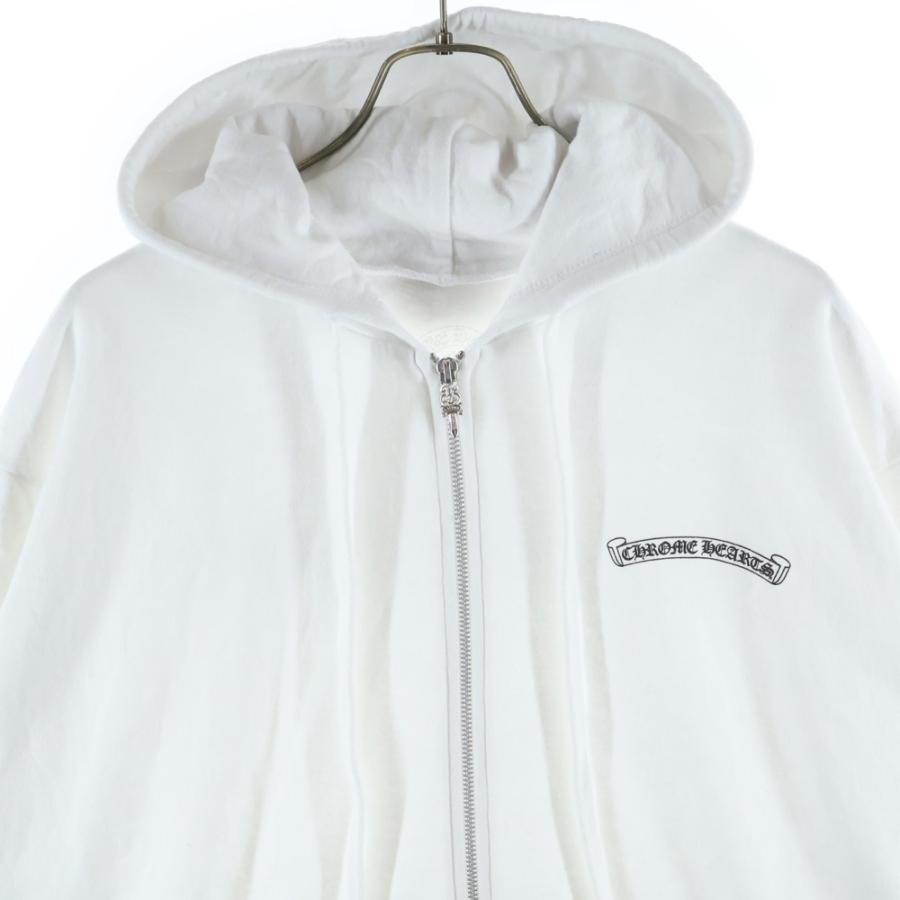 CHROME HEARTS（クロムハーツ） SWTSHRT HD ZIP バックスクロール 