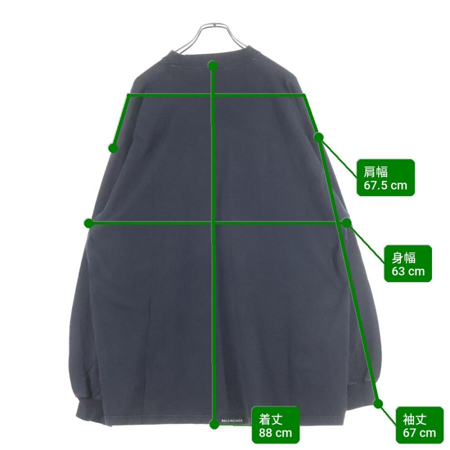 BALENCIAGA（バレンシアガ） 21SS Back Label Oversized Long Sleeve