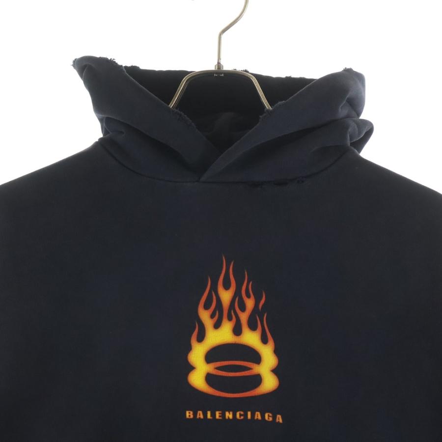 BALENCIAGA（バレンシアガ） 24AW Burning Uniyt Hoodie 739024 TQVW9
