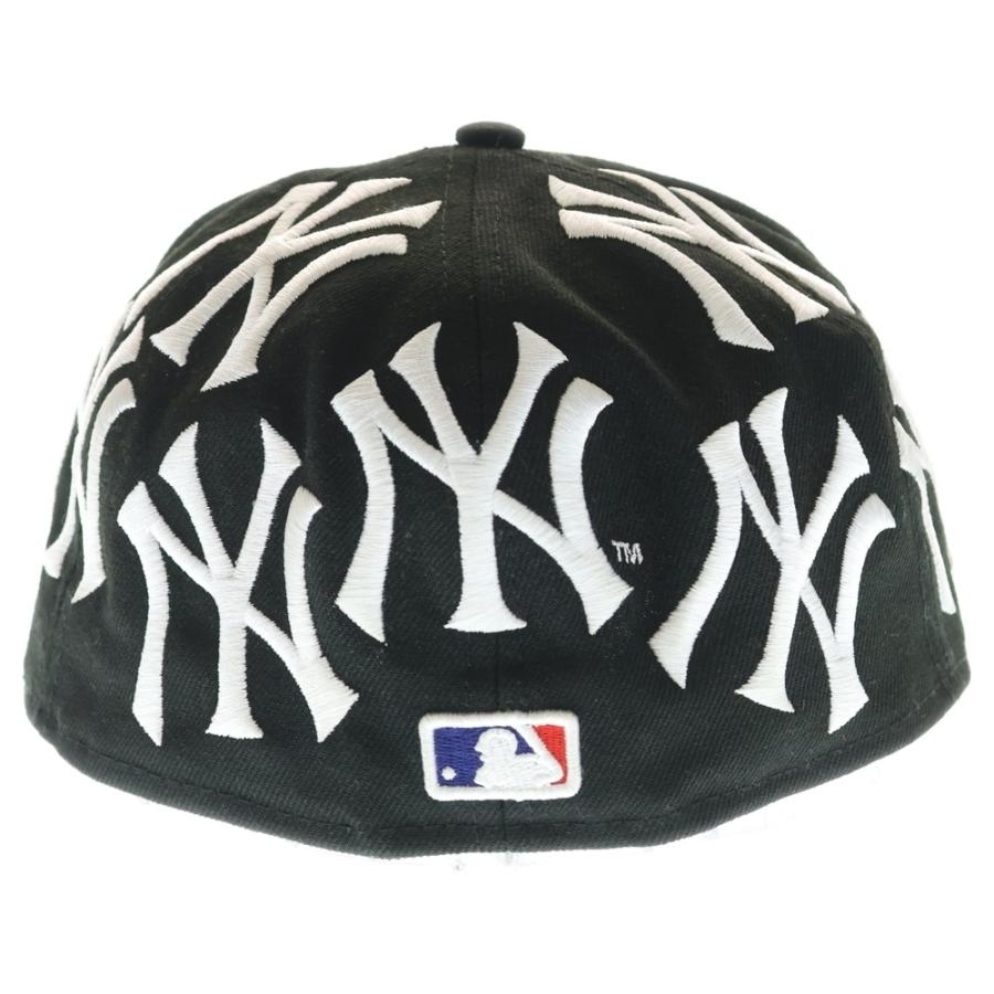 New York SUPREME NYC ブラックキャップ Supreme（シュプリーム） 21AW New York Yankees Box Logo