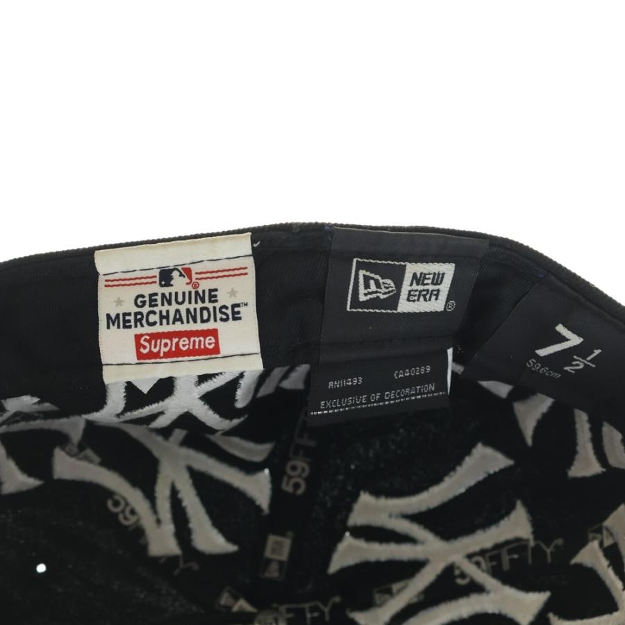 New York SUPREME NYC ブラックキャップ Buy Supreme New York Leather 6-Panel 'Black' - FW25H48 BLACK | GOAT