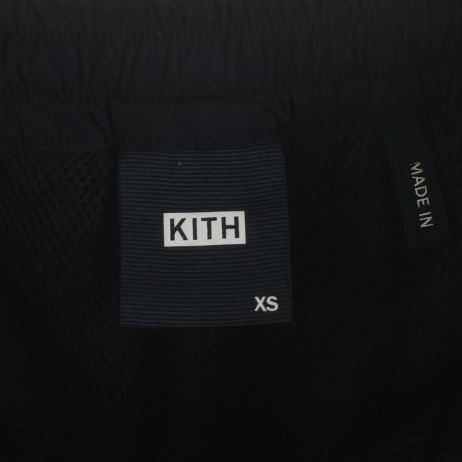KITH（キス） ナイロントラックパンツ ブラック 22-030-060-0004-1-0