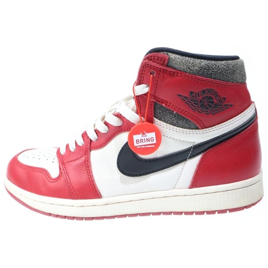 NIKE ナイキ AIR JORDAN 1 HIGH OG CHICAGO LOST & FOUND エアジョーダン1 シカゴ ロストアンドファウンド ハイカットスニーカー レッド US10/28cm DZ5485-612 NIKE（ナイキ） AIR JORDAN 1 HIGH OG CHICAGO LOST & FOUND DZ5485