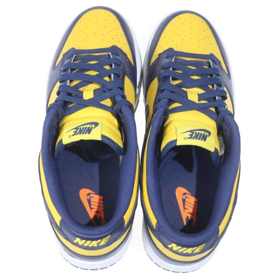 NIKE◇DUNK LOW RETRO/ローカットスニーカー/27.5cm/ネイビー/イエロー 