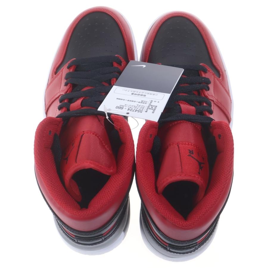 NIKE（ナイキ） AIR JORDAN 1 MID REVERCE BRED エアジョーダン1 