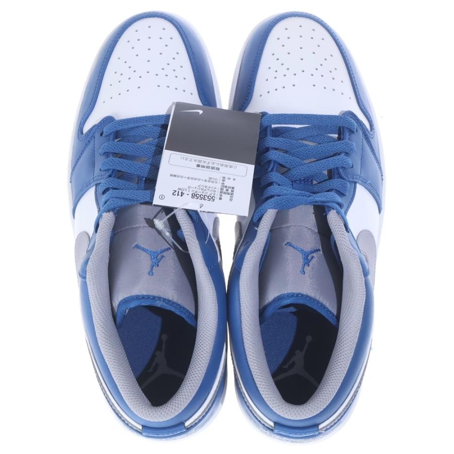NIKE（ナイキ） AIR JORDAN 1 LOW True Blue 553558-412 エア 