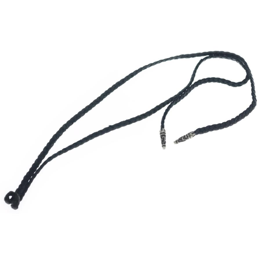 CHROME HEARTS（クロムハーツ） LEATHER BRAID SCROLL ネックレス