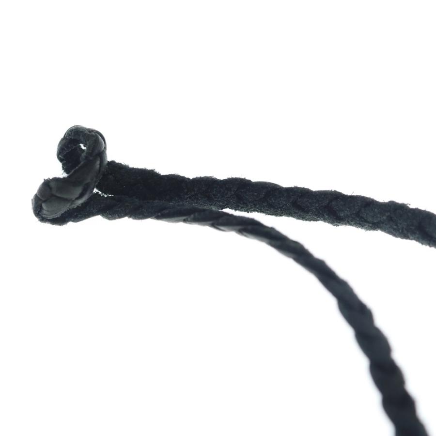 CHROME HEARTS（クロムハーツ） LEATHER BRAID SCROLL ネックレス