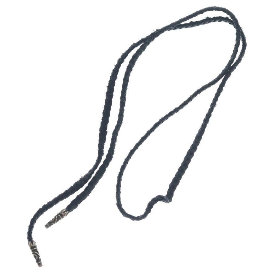 CHROME HEARTS（クロムハーツ） LEATHER BRAID SCROLL ネックレス