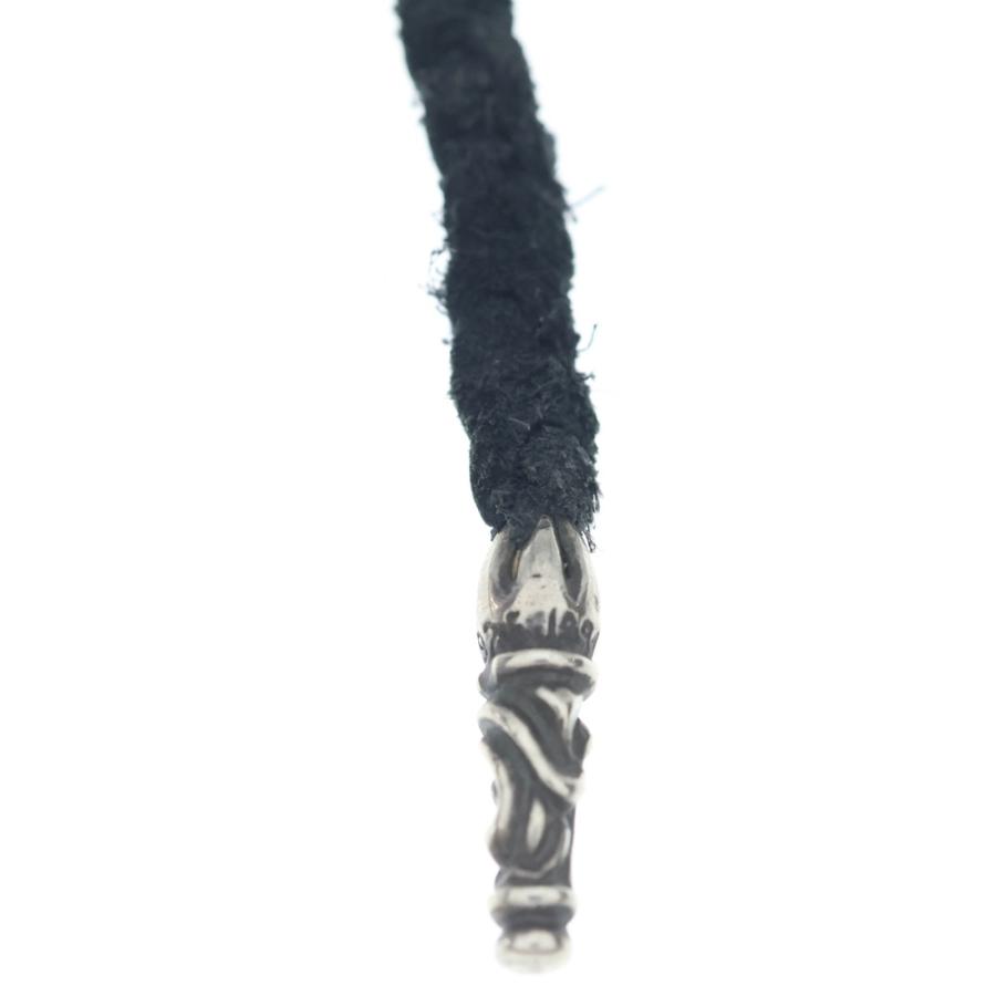 CHROME HEARTS（クロムハーツ） LEATHER BRAID SCROLL ネックレス