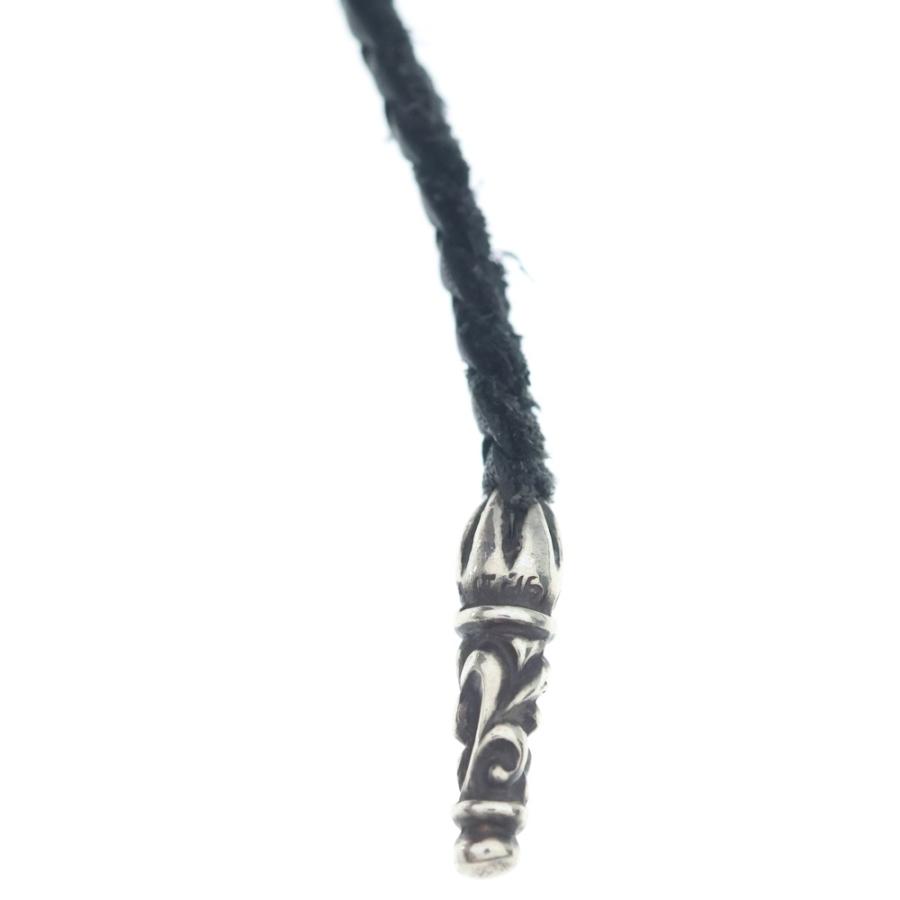 CHROME HEARTS（クロムハーツ） LEATHER BRAID SCROLL ネックレス