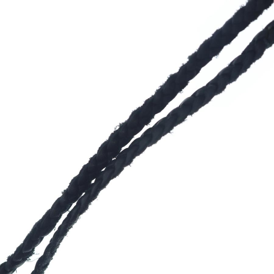 CHROME HEARTS（クロムハーツ） LEATHER BRAID SCROLL ネックレス