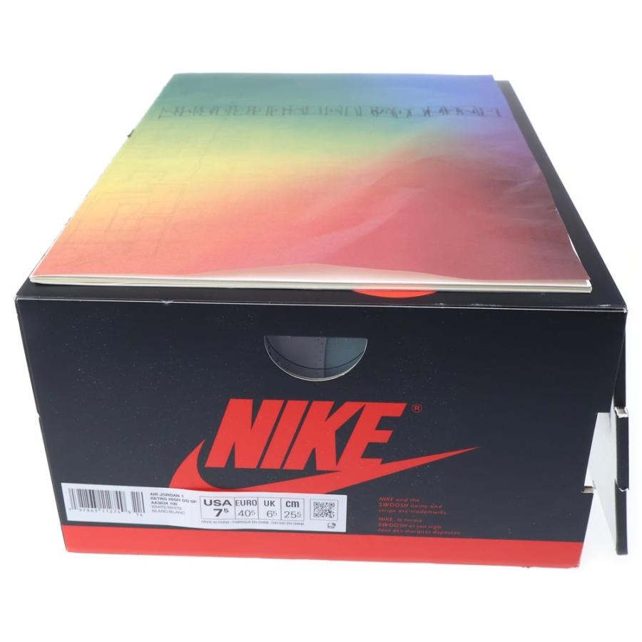 ナイキ ×V.A.A Air Jordan 1 Retro High OG Alaska AA3834-100 エアジョーダン1 ハイカットスニーカー US7.5/25.5cmの画像