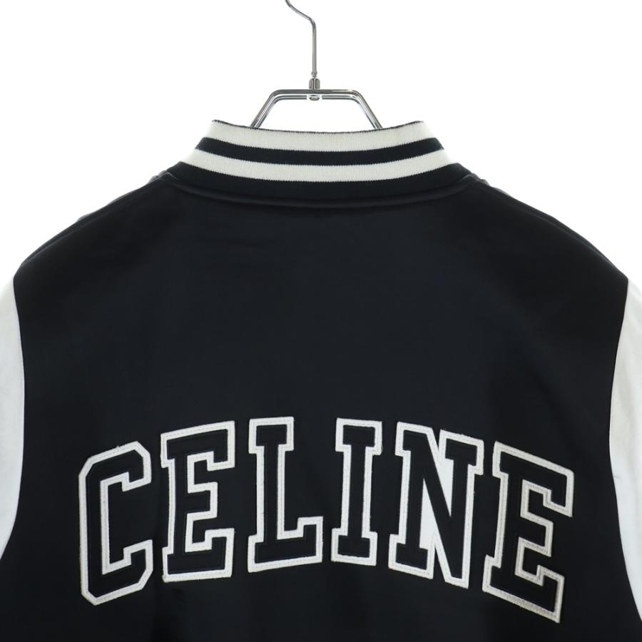 CELINE（セリーヌ） Blouson Jacket Cパッチサテンスタジアム