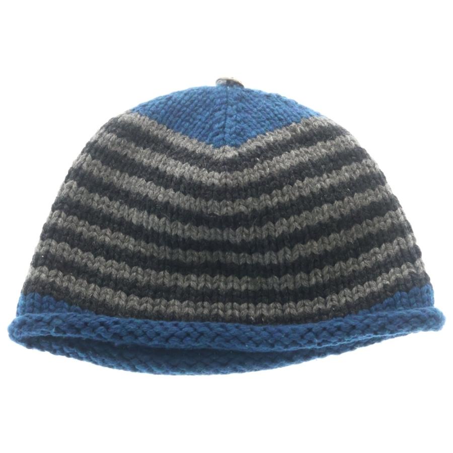 CHROME HEARTS（クロムハーツ） Double Cross Striped Cashmere Beanie