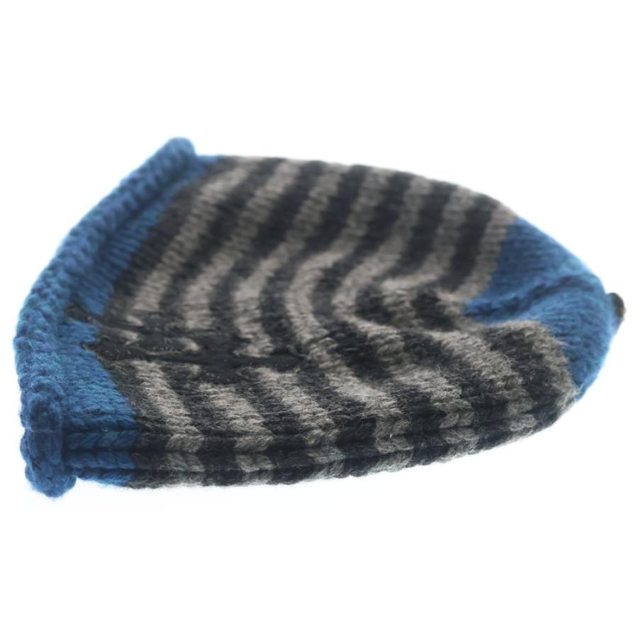 CHROME HEARTS（クロムハーツ） Double Cross Striped Cashmere Beanie