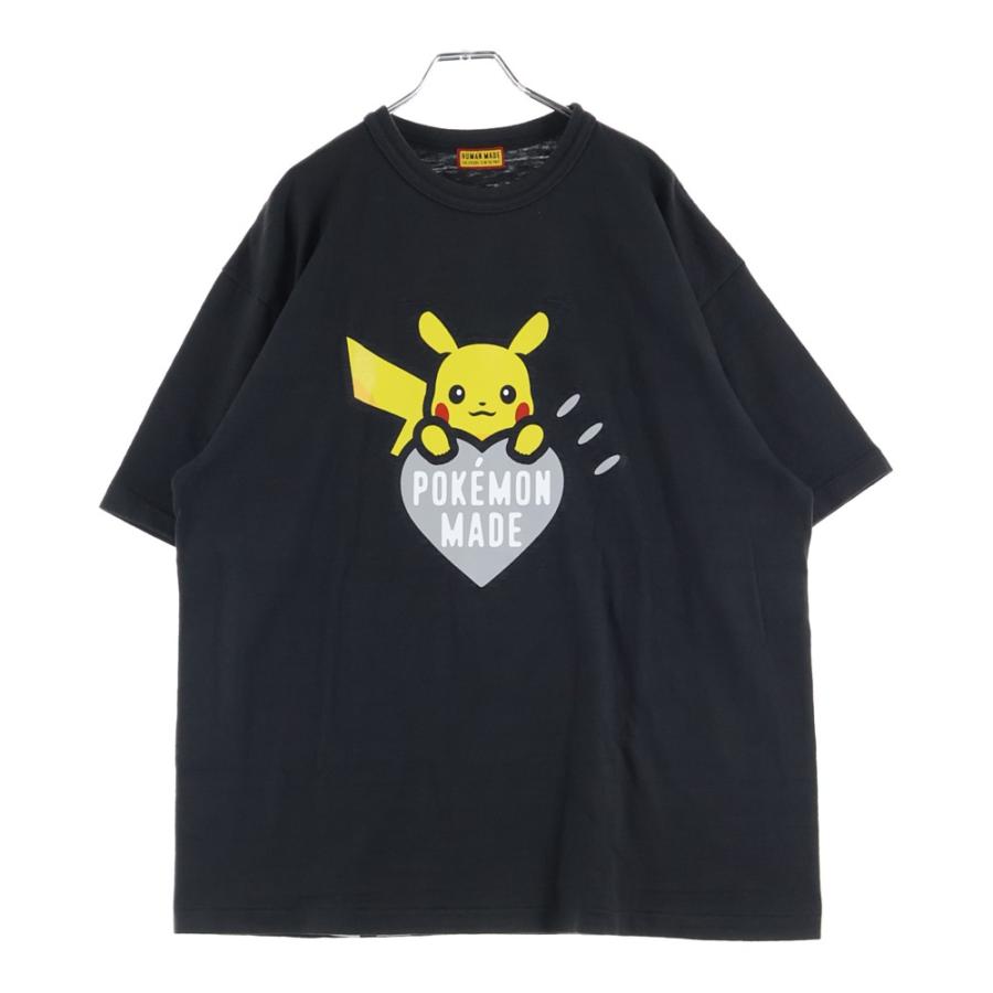 POKEMON MADE HUMAN MADE #2ポケモンtシャツ 3XL 黒 HUMAN MADE（ヒューマンメード） ヒューマンメイド ×POKEMON ポケモン