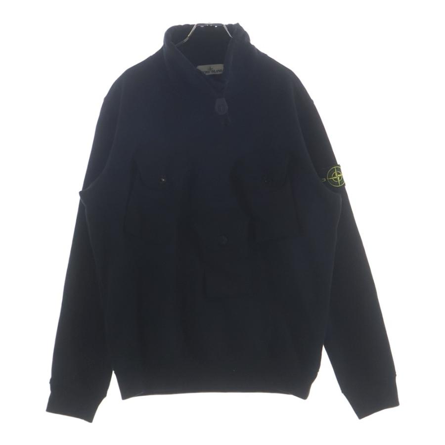 STONE ISLAND（ストーン アイランド） MULTI POCKET MOCK NECK SWEAT