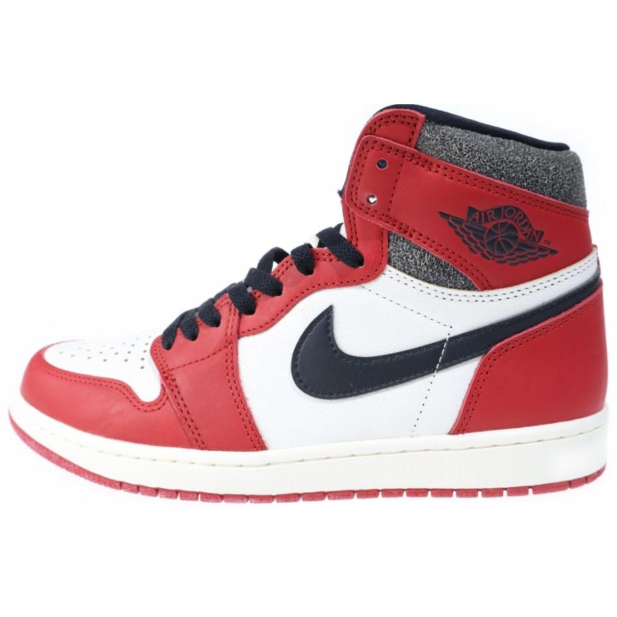 NIKE ナイキ AIR JORDAN 1 HIGH OG DZ5485-612 エアジョーダン1 ロスト&ファウンド シカゴ ハイカットスニーカー ホワイト/レッド US8.5/26.5cm NIKE（ナイキ） AIR JORDAN 1 HIGH OG DZ5485-612 エアジョーダン1