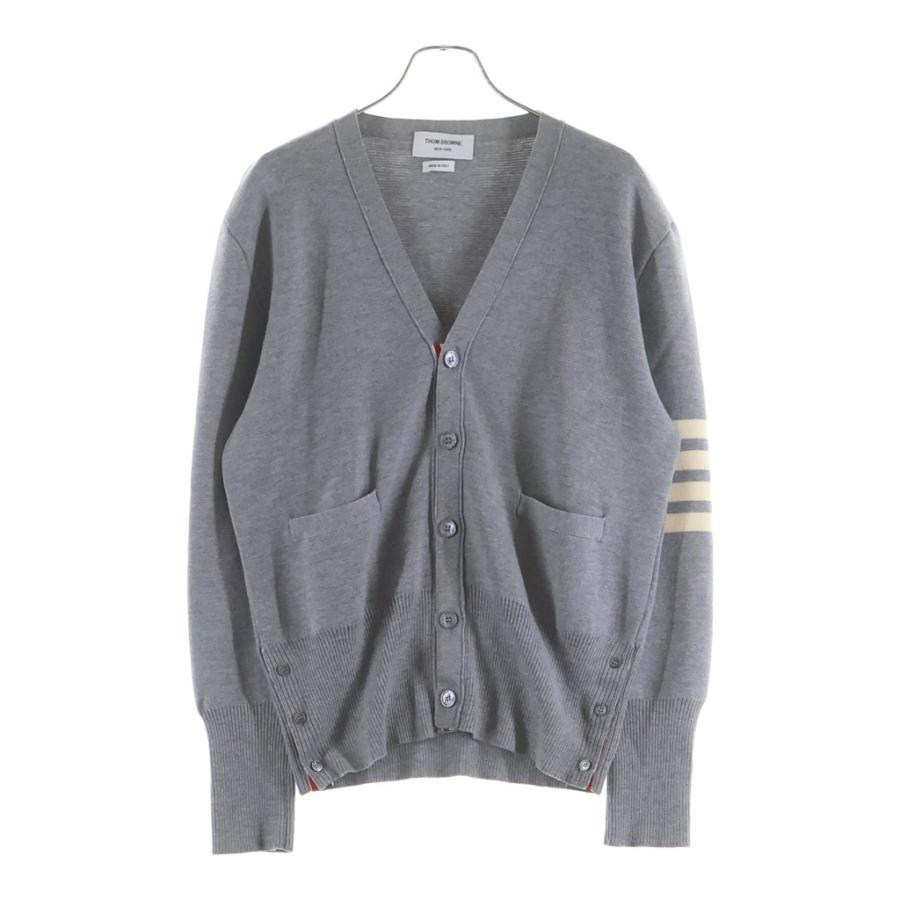 THOM BROWNE（トム ブラウン） 4BAR ミラノステッチ カーディガン 