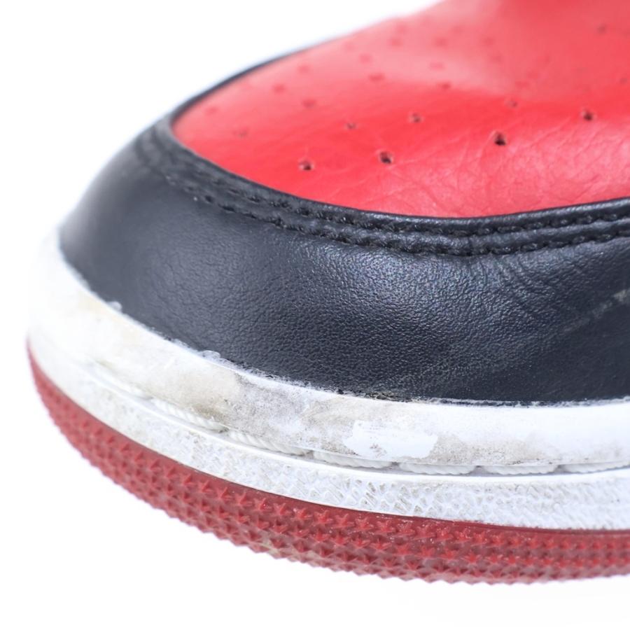 NIKE（ナイキ） AIR JORDAN 1 MID BRED 554724-074 エアージョーダン1
