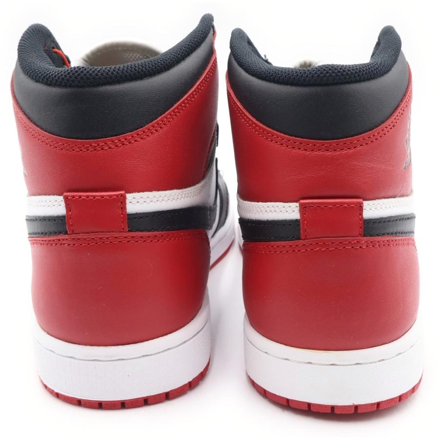 NIKE ナイキ 【観賞用 2013年製】 AIR JORDAN1 RETRO HIGH OG 555088-184 エアジョーダン1 ハイカットスニーカー つま黒 US10/28.0cm ブラック/レッド/ホワイト NIKE（ナイキ） 【観賞用 2013年製】 AIR JORDAN1 RETRO HIGH OG