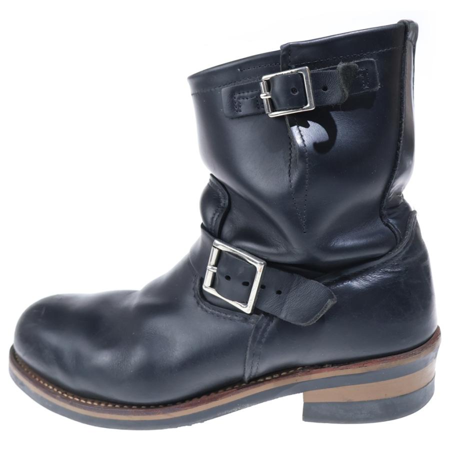 RED WING レッド ウイング レザーハイカットエンジニアブーツ ブラック