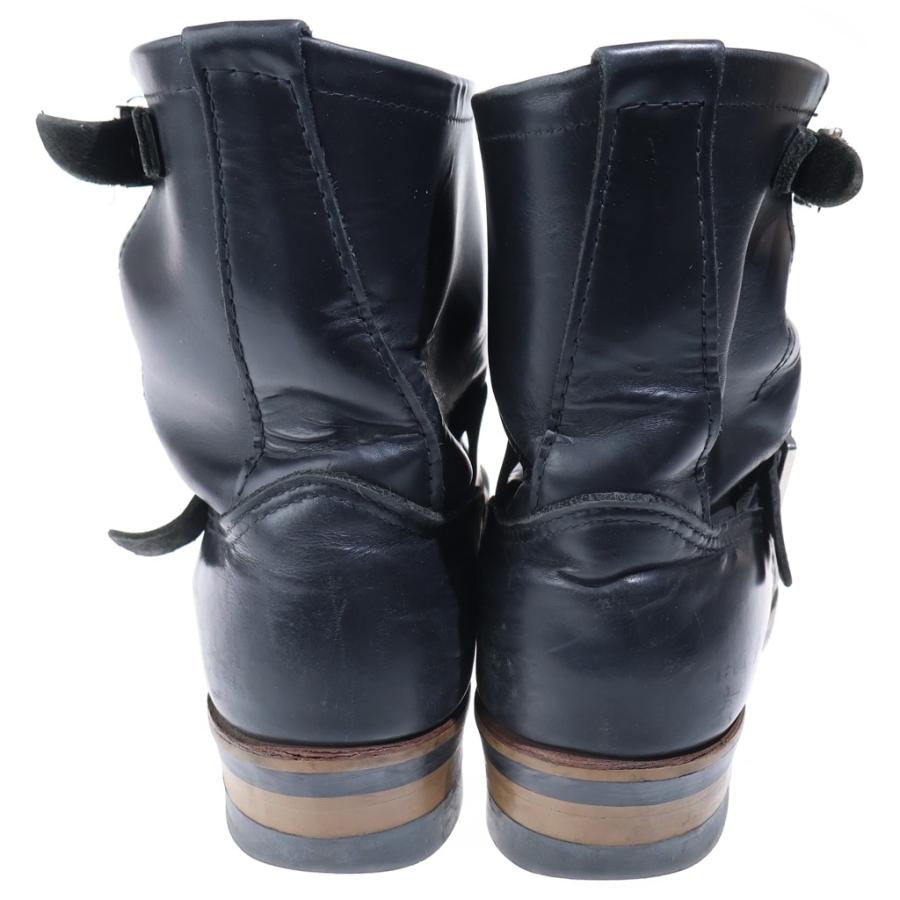 レッドウィング　レザー ブラック ハイカットブーツ RED WING レッド ウイング レザーハイカットエンジニアブーツ ブラック