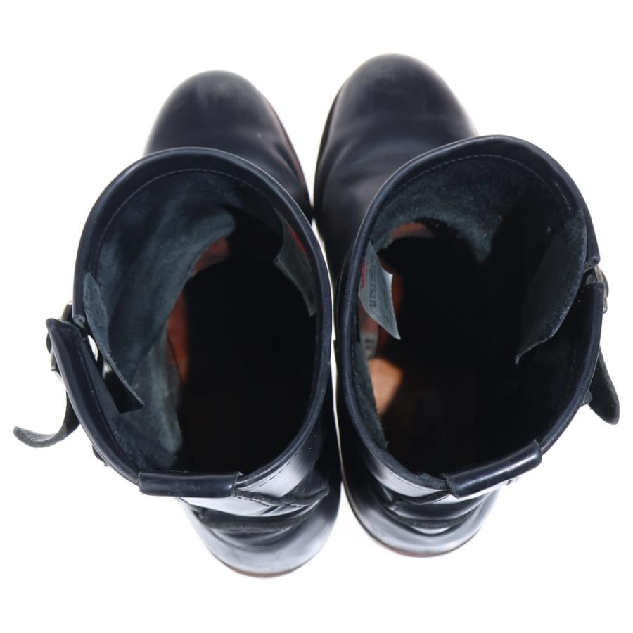 レッドウイングス　レザー ブラック ハイカットブーツ RED WING レッド ウイング レザーハイカットエンジニアブーツ ブラック