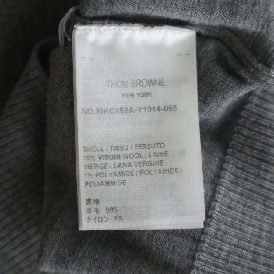 THOM BROWNE（トム ブラウン） 4BAR ニットカーディガン MKC459A-Y1014