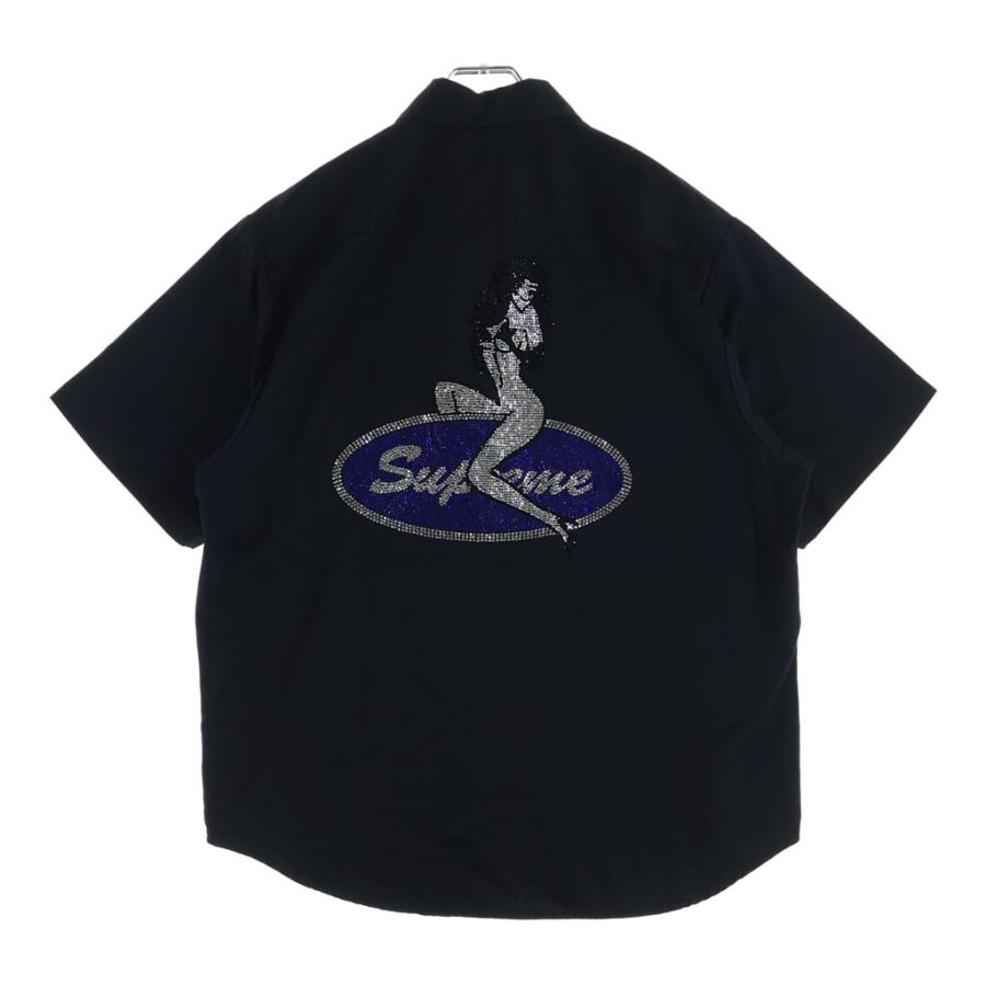 Supreme（シュプリーム） 25SS Rhinestone Pin Up Work Shirt ライン