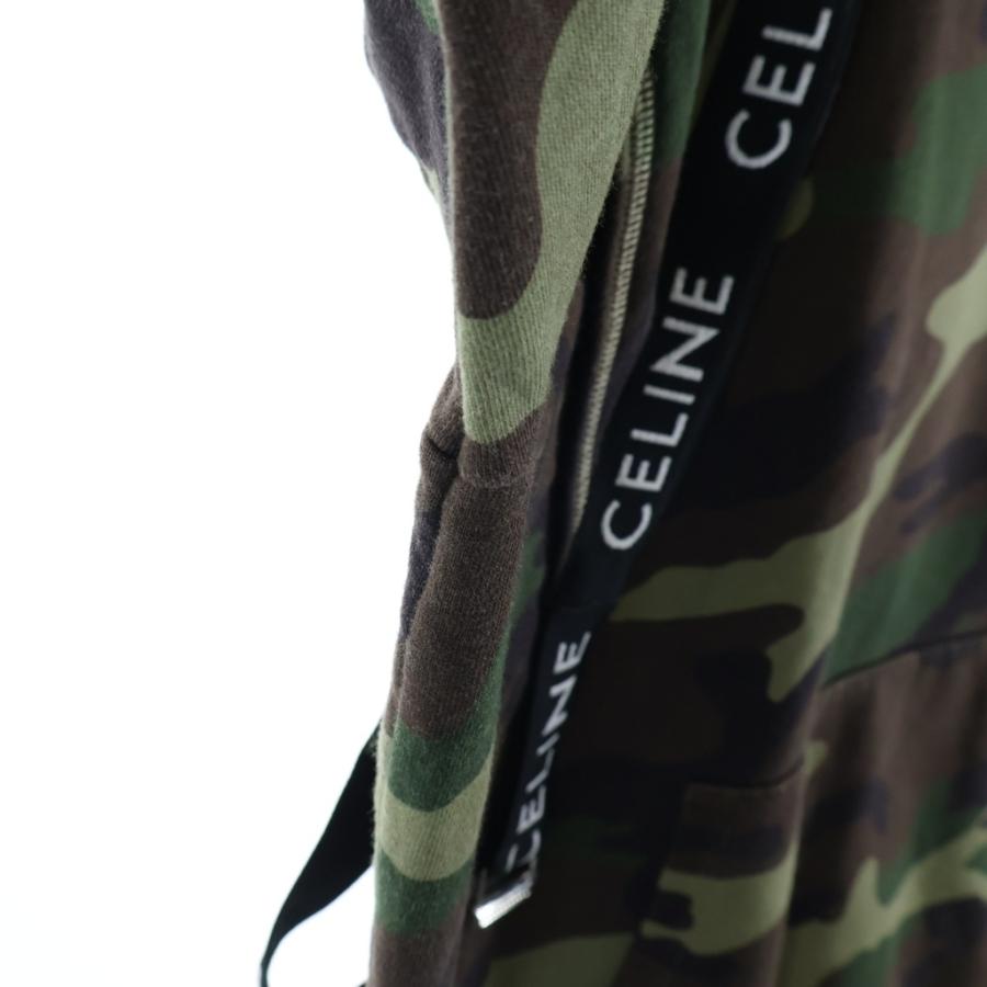 CELINE（セリーヌ） 23AW Bands Hoodie 迷彩 プルオーバーパーカー