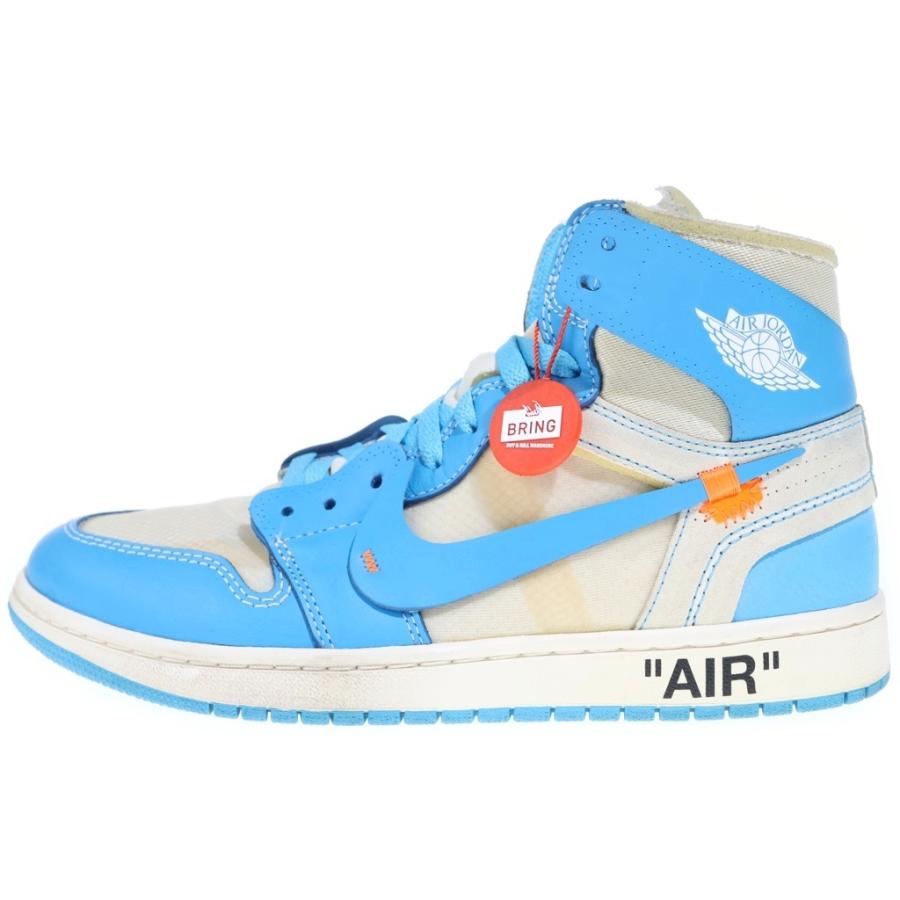 NIKE（ナイキ） ×オフホワイト AIR JORDAN 1 UNC AQ0818-148 エア