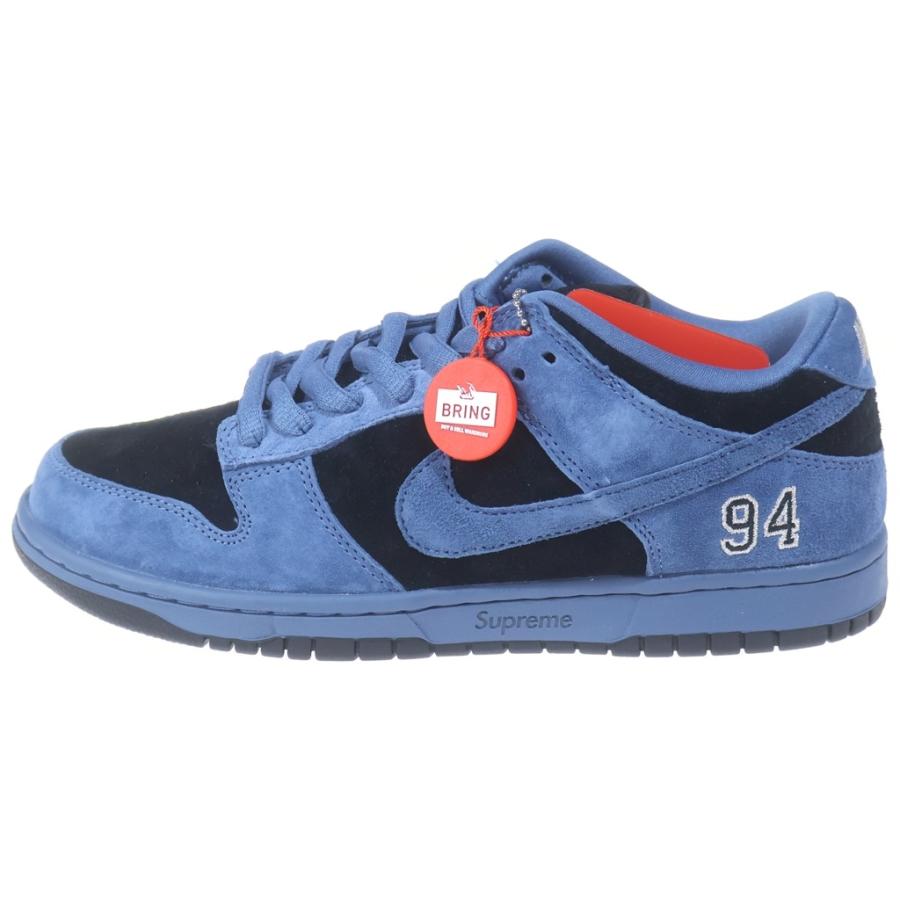 NIKE SB ナイキエスビー ×SUPREME DUNK LOW OCEAN FOG HQ8487-400 ダンクローオーシャンフォグ 北米限定 ローカットスニーカー US8.5/26.5cm ブルー Nike SB ナイキエスビー ×SUPREME DUNK LOW OCEAN FOG HQ8487-400 ダン