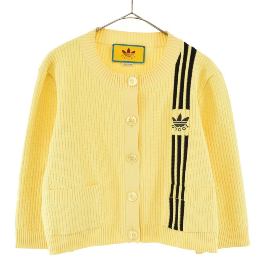 グッチ × アディダス 22SS Cropped Cardigan 693785-XKCDQ クロップド