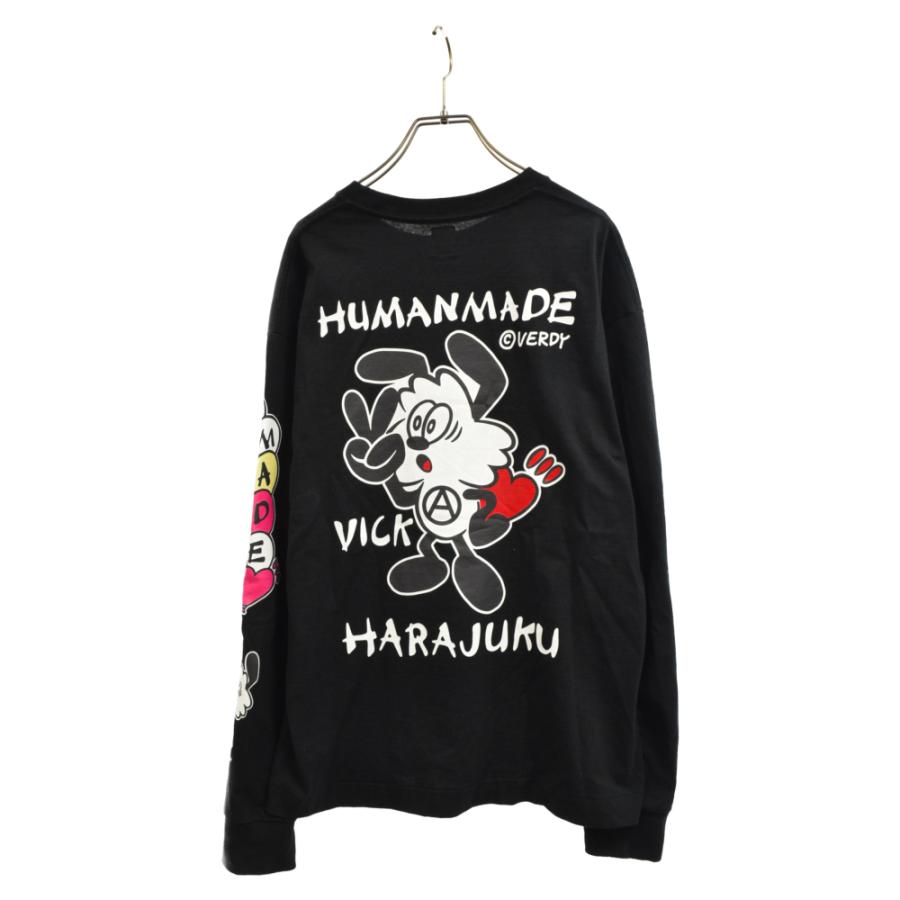 HUMAN MADE ヒューマンメイド×VERDY VICK LONG SLEEVE TEE×ヴェルディ 
