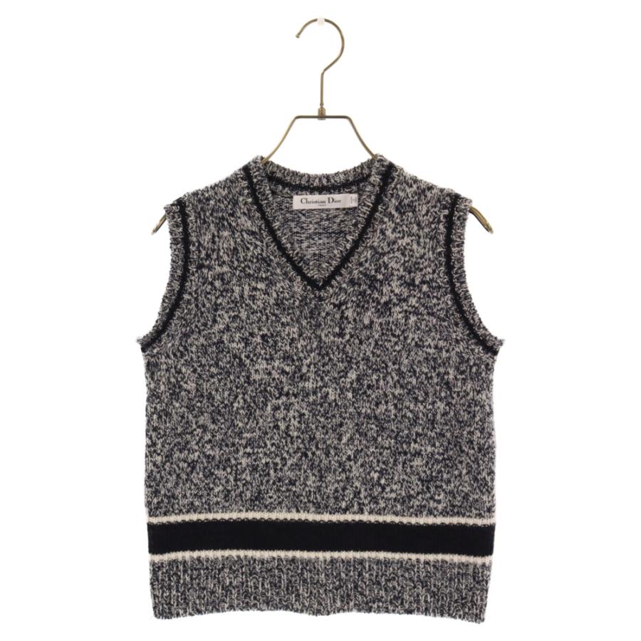 Christian Dior クリスチャンディオール ウールカシミヤロゴプリント 