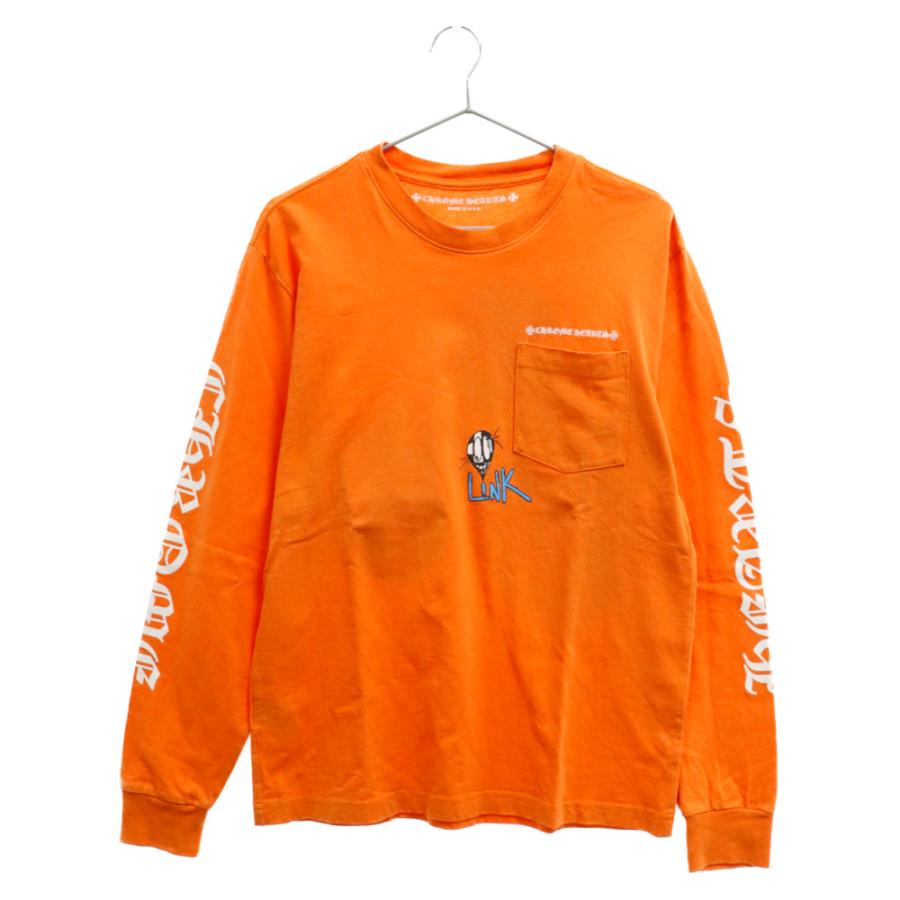 CHROME HEARTS PPO LINK BUILD T-SHRT オレンジ