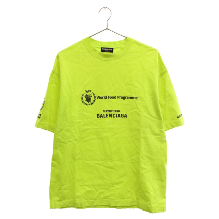 BALENCIAGA バレンシアガ WFP MEDIUM FIT ロゴプリントクルーネック 
