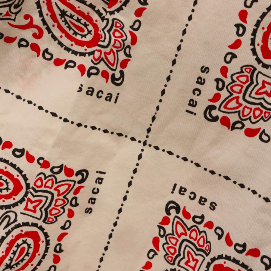 sacai Sacai サカイ 22SS BANDANA Print Shirt バンダナプリント sacai Sacai サカイ 22SS BANDANA Print Shirt バンダナプリント
