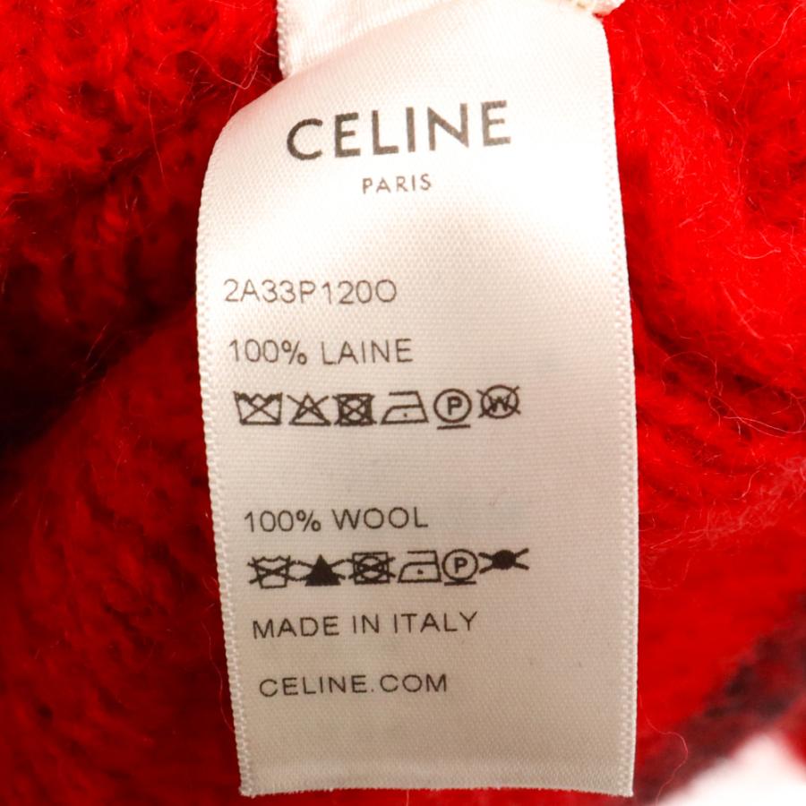 CELINE セリーヌ 21AW ブラッシュドウールクルーネックニット CELINE セリーヌ 21AW ブラッシュドウールクルーネックニット